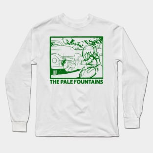 The Pale Fountains  • • Retro Indiepop Design Long Sleeve T-Shirt